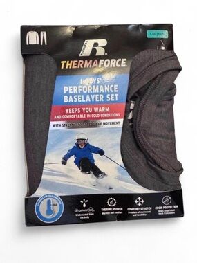 NWT Russell Boys Thermaforce Performance Baselayer Set L (10/12)